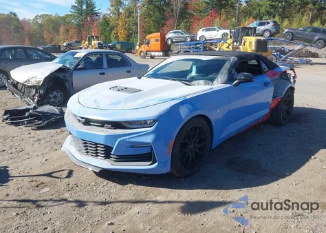 2020 Chevrolet Camaro Rwd 2Ss из США, поврежденный, VIN 1G1FH3D77L0110892